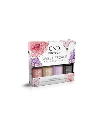 CND Vinylux Sweet Escape Pinkies (3 couleurs+top) CND Vinylux Sweet Escape Pinkies (3 couleurs+top)