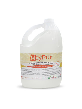 Gel alcool antibactérien 70 % alcool (gallon) Gel alcool antibactérien 70 % alcool (gallon)