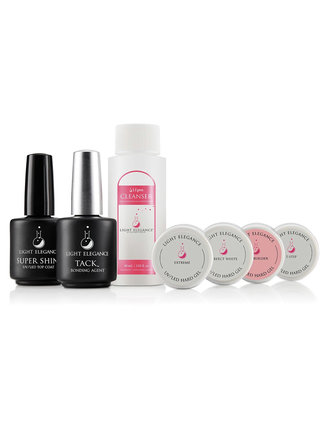 Light Elegance Light Elegance Trial Kit Gel U.V. (kit d'essai) Light Elegance Light Elegance Trial Kit Gel U.V. (kit d'essai)