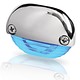 Hella Blue LED Gen 2 Easy Fit Step Lamp - Polished 316 Stainless Steel Cap - 12/24V