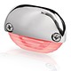Hella Red LED Gen 2 Easy Fit Step Lamp - Polished 316 Stainless Steel Cap - 12/24V