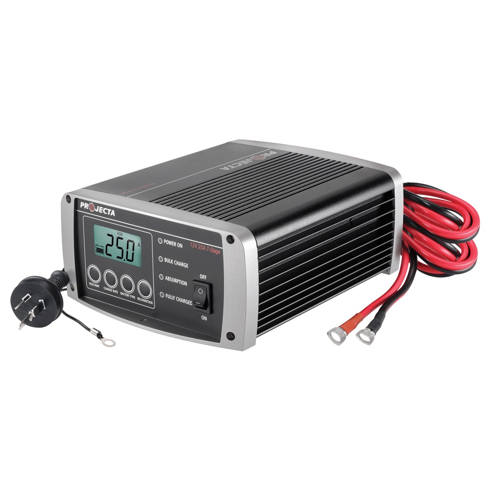 Narva 12V Automatic 25A 7 Stage RV Battery Charger
