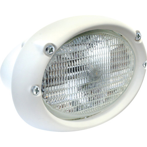 Hella 6361 Series Recess Mount Halogen Deck Floodlights White Housing 12V
