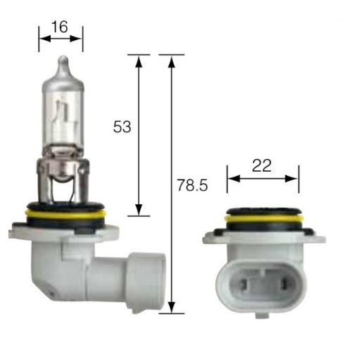 Narva 12V HB4 51W ARCTIC PLUS 50 Halogen Headlight Globe (Blister pack of 1)