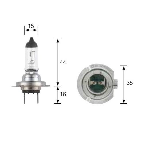 Narva 12V H7 55W Halogen Headlight Globe (Blister pack of 1)