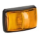 Narva 10-33V - Model 14 L.E.D Side Direction Indicator Lamp (Amber) w/ Black Deflector Base & 0.5m Cable