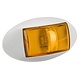 Narva 10-33V - Model 14 L.E.D Side Direction Indicator Lamp (Amber) w/ Oval White Deflector Base & 0.5m Cable (Blister Pack)