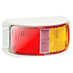 Narva 9-33V - Model 16 L.E.D Side Marker Lamp (Red/Amber) w/ White Deflector Base & 0.5m Cable