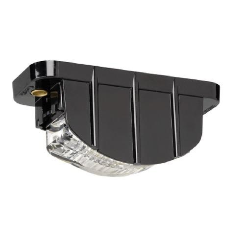 Narva 9-33V - Model 16 - 5 L.E.D Licence Plate Lamp in Low Profile Black Housing & 0.5m Cable
