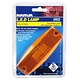 Narva 9-33V - Model 17 L.E.D Side Marker or External Cabin Marker Lamp (Amber) w/ In-built Retro Reflector & 0.5m Cable (Blister Pack)
