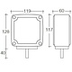 Narva 12V - Model 54 Combined L.E.D Front and Side Direction Indicator Lamp w/ Single Bolt Mount (Right Hand Fitment)