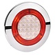 Narva 9-33V - Model 56 L.E.D Reverse (White) w/ Red L.E.D Tail Ring - 155mm Dia