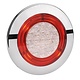 Narva 9-33V - Model 56 L.E.D Rear Stop (Red) & Direction Indicator Lamp (Amber) w/ Red L.E.D Tail Ring - 155mm Dia