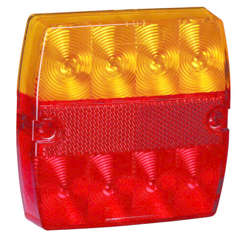 Narva 9-33V - Model 34 L.E.D Slimline Rear Stop/Tail, Direction Indicator w/ Licence Plate Lamp (10 Packs)