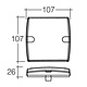 Narva 9-33V - Model 34 L.E.D Slimline Rear Stop/Tail, Direction Indicator w/ Licence Plate Lamp (10 Packs)