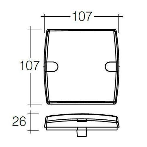 Narva 12V - Model 34 L.E.D Slimline Trailer Lamp Pack w/ Licence Plate Lamp - Blister Pack