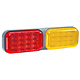 Narva 9-33V - Model 41 L.E.D Rear Direction Indicator & Stop/Tail Lamp w/ 0.5m of Hard-Wired Cable & Grey Housing (4 Packs)