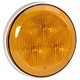 Narva 12V - Model 43 L.E.D Rear Direction Indicator Lamp (Amber) w/ White Base & 0.3m Non-sheathed Cable