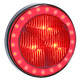 Narva 9-33V - Model 43 L.E.D Rear Stop Lamp (Red) w/ Red L.E.D Tail Ring, 0.5m Hard-Wired Sheathed Cable & Black Base