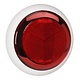 Narva Red Retro Reflector w/ Chrome Ring and Contoured 150mm White Base