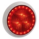 Narva 9-33V - Model 43 L.E.D Rear Stop Lamp (Red) w/ Red L.E.D Tail Ring, 0.5m Hard-Wired Sheathed Cable & 150mm Contoured White Base
