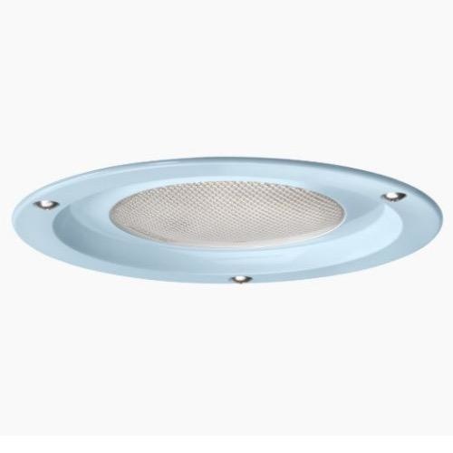 Narva 9-33 Volt Recess Mount LED Interior Lamp w/ light blue Rim to match Blue Refrigerated Interiors