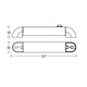 Narva 9-33 Volt LED Swivel Lamp - 0.14A at 12V, 0.07A at 24V