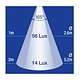 Narva 9-33 Volt LED Swivel Lamp - 0.28A at 12V, 0.13A at 24V