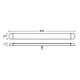 Narva 12/24 Volt LED Strip Lamp with Touch Switch - 300mm