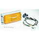Narva Model 15 - 12V Sealed Side Direction Indicator or External Cabin Lamp Kit (Amber) w/ Grey Mounting Base