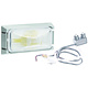 Narva Model 15 - 12V Sealed Utility Lamp Kit (White) w/ Grey Mounting Base