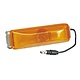 Narva Model 19 - 12V Sealed Side Direction Indicator or External Cabin Lamp Kit (Amber) w/ Self Grounding Grey