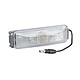 Narva Model 19 - 12V Sealed Front End Outline Marker Lamp Kit (White) w/ Self Grounding Grey Mounting Base