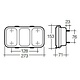 Narva Model 45 - 12V Module w/ Sealed Reverse, Rear Stop/Tail & Direction Indicator Lamps (LH)