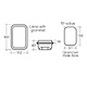 Narva Model 45 - 24V Module w/ Sealed Reverse, Rear Stop/Tail & Direction Indicator Lamps (RH)