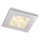 Hella 0596 and 0597 Series Square Downlights Warm White Light LED Downlights - Spot Chrome plated rim 12V DC