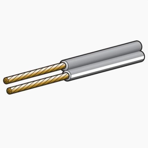 Narva 2.5A Speaker Cable - Dia: 2mm (Grey w/ White Tracer)