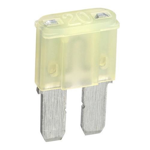 Narva 20 Amp Yellow Micro 2 Blade Fuse - Pack of 25