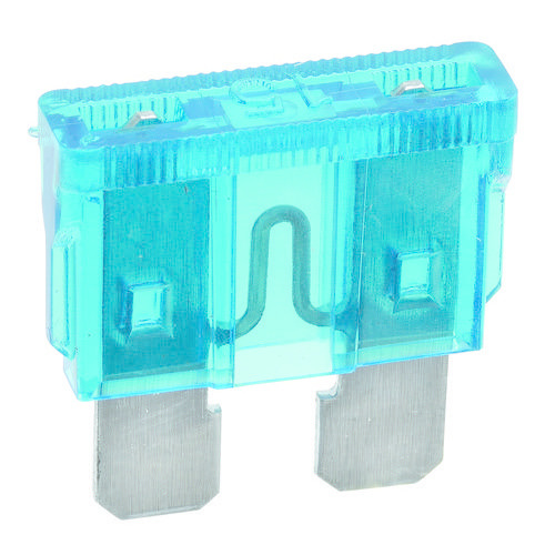 Narva 15 Amp Blue Standard ATS Blade Fuse - Pack of 50