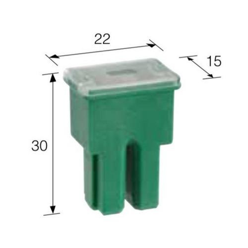 Narva 40 Amp Green Female Plug in Fusible Link - Pack of 10