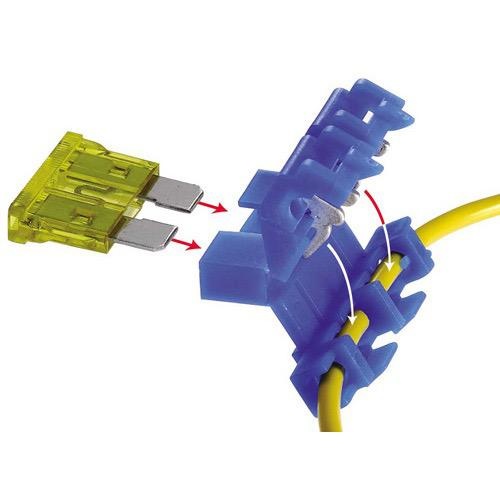 Narva Quick Connect' In-Line Standard ATS Blade Fuse Holder - Bulk Pack of 50