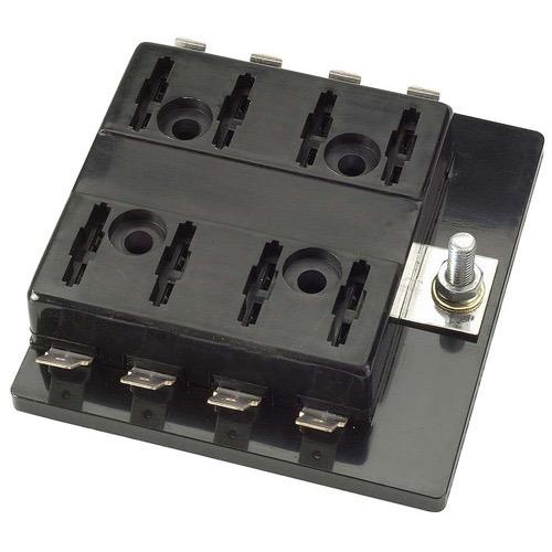 Narva 8-Way Standard ATS Blade Fuse or Plug-in Type Circuit Breaker Block