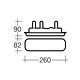 Narva Rear Combination Lamp - Toyota Landcruiser Type, Reverse, Direction Indicator, Stop/Tail