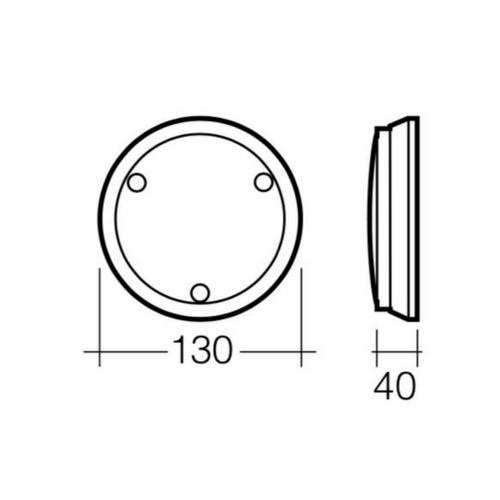 Narva Replacement Red Lens to suit Narva Part No. 86230