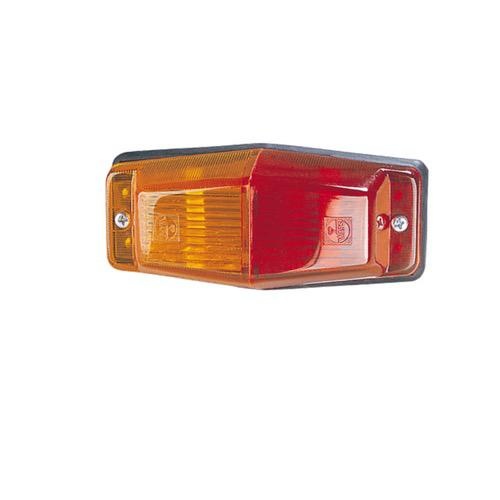 Narva Side Marker Lamp - Red/Amber (Hexagonal) - Blister Pack