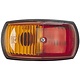 Narva Side Marker Lamp - Red/Amber (Oval Shape) - Blister Pack