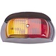 Narva Side Marker Lamp - Red/Amber With metal safety-guard bracket