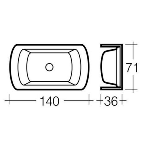 Narva Replacement Metal Safety Guard Bracket