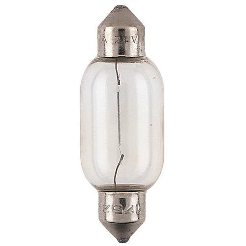 Narva 12V 18W SV8-5.8 Festoon Globe (Blister pack of 2)