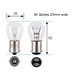 Narva 24V 32CP (25W) BA15S Incandescent Globe (Blister pack of 2)